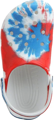 Vista 11 de Crocs - Zuecos clásicos de teñido anudado unisex para adultos