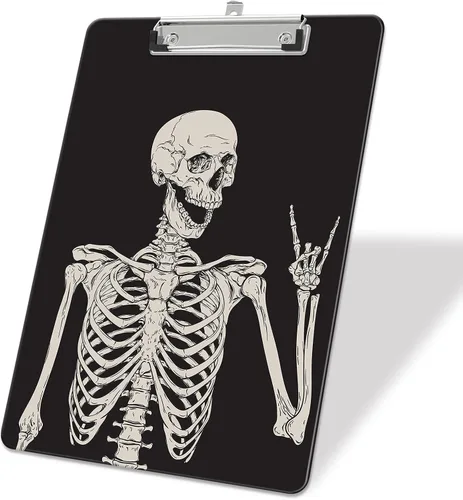 Vista 11 de Portapapeles de plástico A4, lindo portapapeles con clip tamaño carta estándar 9 x 12.5 pulgadas, decorativo para oficina para estudiantes, mujeres