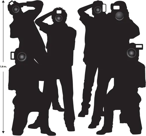 Vista 4 de Accesorios y Telón de Fondo de Tema de Paparazzi Insta