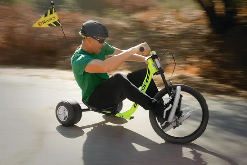 Vista 2 de Razor DXT Drift Trike amarillo, talla única