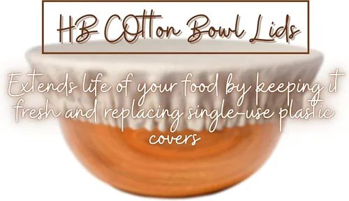 Vista 8 de Reusable Bowl Covers for Sourdough Bread Proofing,100% Cotton Elastic Set of 6 in Varying Sizes Easily Fit Your Bowls 4" to 13" - Durable Fabric