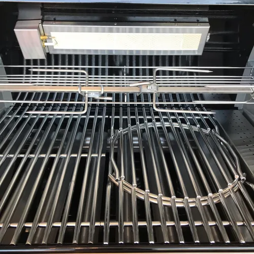 Vista 8 de SafBbcue 67669 Barras aromatizantes de 18-1/8 pulgadas para parrillas de gas Weber Summit 400 Series E/S-420/450/440/460/470, 9 piezas de repuesto