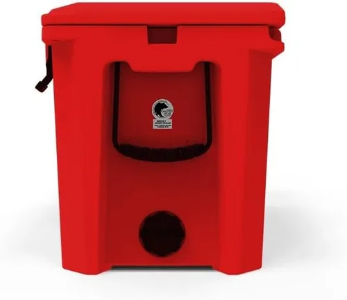 Vista 4 de Grizzly 100 Cooler Cofre de hielo de 100 cuartos de galón duradero con aislamiento rotomoldeado Fabricado en Estados Unidos Garantía de por