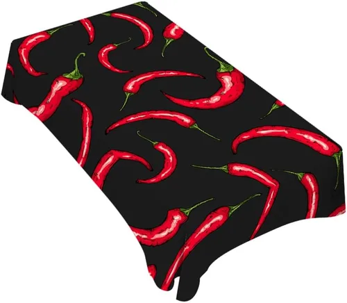 Vista 29 de TKS MITLAN Mantel rectangular de béisbol de 52 x 70 pulgadas, costuras de bola de encaje rojo, diseño artístico, decoración de cocina para el hogar