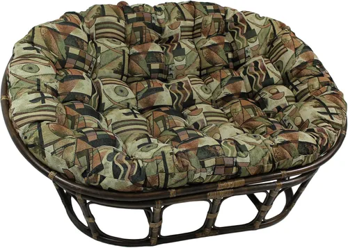 Vista 2 de Blazing Needles Tapiz doble Papasan, 48 x 6 x 65 pulgadas, Picasso