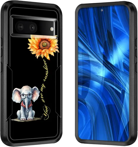 Vista 146 de Funda para Pixel 7A, [probada contra caídas de grado militar] Funda protectora resistente a prueba de golpes para Google Pixel 7A de 6.1 pulgadas