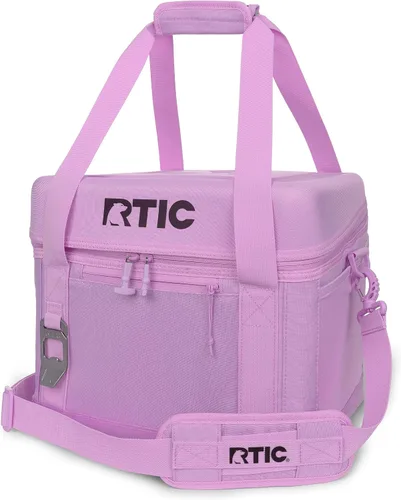 Vista 11 de RTIC 15 Latas Enfriador Cotidiano, Enfriador Portátil de Lado Suave Aislado para Almuerzo, Playa, Bebida, Viaje, Camping, Picnic, para Hombres