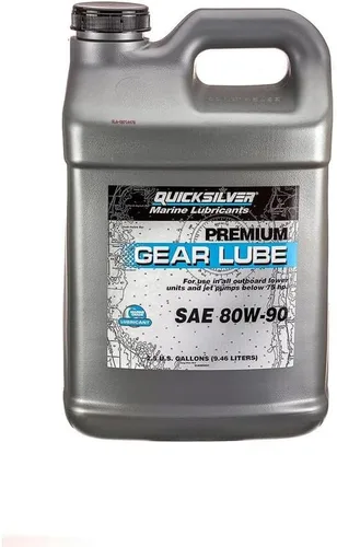 Vista 8 de Quicksilver de Mercury Marine Lubricante para marchas premium 80W-90, para motor marino, 32 onzas.