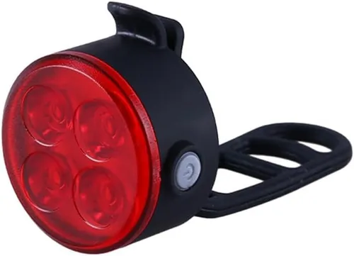 Vista 8 de 2 unids USB recargable bicicleta luz, luces de bicicleta para montar por la noche alto brillo modo de iluminación ajustable bicicleta montaña 2