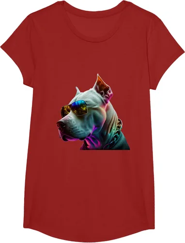 Vista 50 de Dogo Argentino Dogs Dogo Argentinos Camiseta, Negro