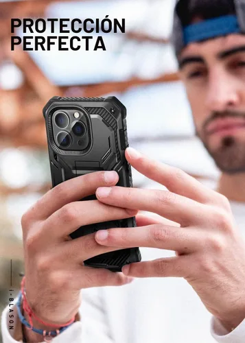 Vista 7 de i-Blason Funda para iPhone 14 Pro de 6.1 pulgadas con protector de pantalla