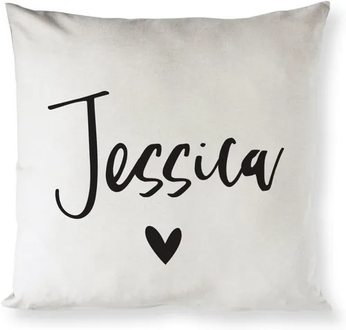 Vista 21 de The Cotton & Canvas Co. Home is Wherever I'm with You - Funda de almohada, funda de cojín, funda de almohada decorativa
