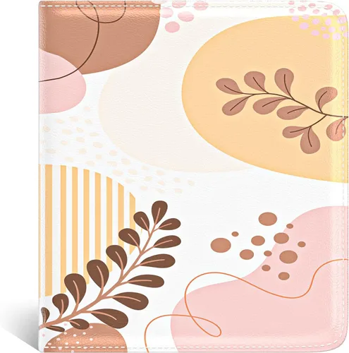 Vista 15 de Nipichsha Cartera para mujer, billetera pequeña y delgada con bloqueo RFID para tarjetas de crédito, cartera de cuero compacta de dos pliegues