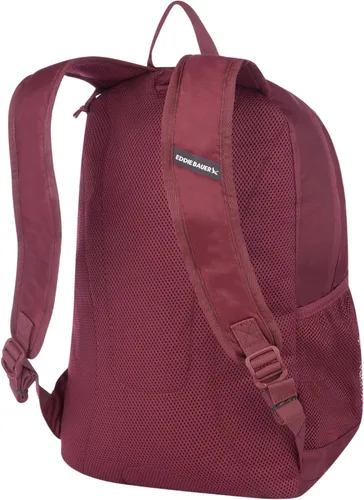 Vista 5 de Eddie Bauer Stowaway Mochila Empacable Viaje Exterior Ligera Plegable Duradera Poliéster Ripstop 30L - Cereza Negra
