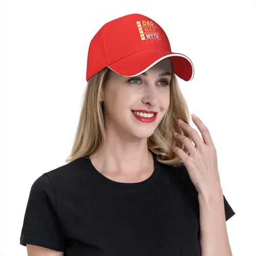 Vista 3 de QIZYOQA Dad Man Myth Lawyer Baseball Cap for Men Women Adjustable Funny Dad Hat