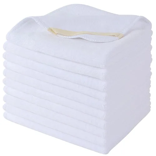 Vista 14 de SINLAND Paños faciales de microfibra de secado rápido toallita de lavado de 8 x 8 pulgadas paño de lavado facial absorbente suave paños removedores