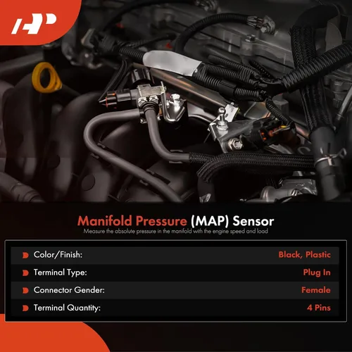 Vista 2 de A-Premium Sensor barométrico MAP de presión del colector compatible con Mazda CX-5 2013-2021, 3 2012-2021, 6 2014-2021 2.0L 2.2L 2.3L 2.5L