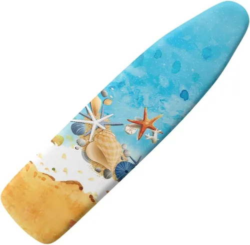 Vista 20 de Funda floral a prueba de arañazos para tablas de planchar de tamaño estándar, reflectante, con 3 ganchos y bucles para decoración de tablas de 15 x