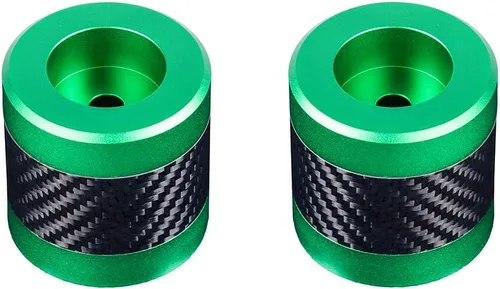 Vista 20 de Advanblack ProTek - Deslizadores de barra de choque Harley mecanizada de 1.25 pulgadas, rueda decorativa giratoria para protector de motor delantero