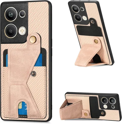 Vista 116 de Funda para Oppo K10x / OnePlus Nord CE 2 Lite 5G Funda para Realme 9 5G / 9 Pro / Q5 / V25 Funda de piel sintética con ranuras para tarjetas