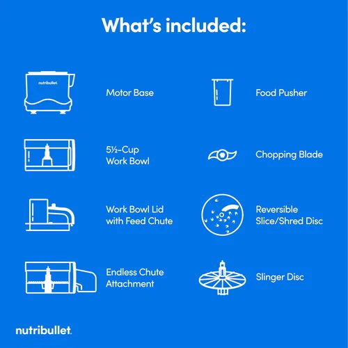 Vista 12 de nutribullet Procesador de alimentos Limitless Gris plomizo