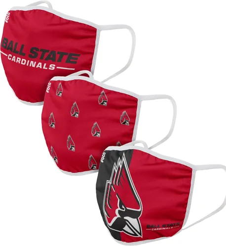 Vista 20 de FOCO - Cubrebocas universitario de la NCAA para adultos (unisex, 3 unidades)