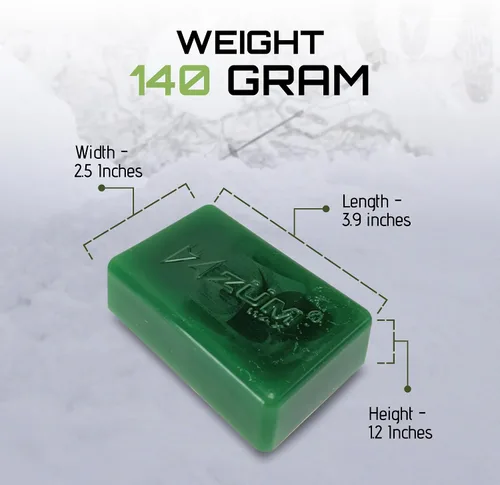 Vista 6 de ZUMWax - Cera universal para esquí y snowboard, 3.53 onzas, increíblemente rápida en todas las temperaturas