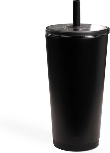 Vista 13 de HydroJug Everyday Tumbler 20 oz – Ceramic-Lined Insulated Tumbler with Straw and Soft-Touch Lid, Cup Holder Friendly, Double-Wall Vacuum Insulation