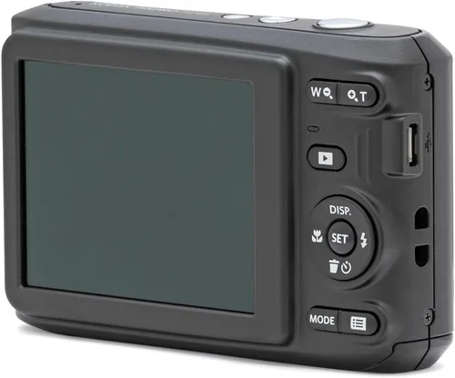 Vista 8 de Kodak FZ45BK PIXPRO Cámara digital de 16 MP negra Paquete con tarjeta de memoria Lexar 64GB de alto rendimiento 800x UHS-I SDHC Serie Azul