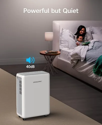 Vista 8 de 2,000 Sq.Ft Dehumidifier for Basement & Large Room with Drain Hose 30 Pints Capacity with Quiet Operation for Home and Bedroom, 3 Modes, Auto