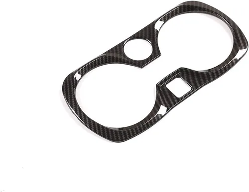 Vista 8 de Cubierta de marco de control central de coche ABS cromado estilo fibra de carbono para BMW Serie 3 G20 G28 325li 2019 2020
