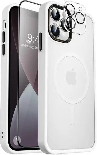 Vista 17 de MOCCA - Funda magnética resistente para iPhone XR de 6.1 pulgadas, compatible con MagSafe, funda con protección contra caídas de grado militar