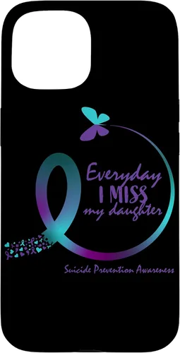 Vista 6 de Loving Memory Daughter Suicide Awareness Prevention Phone Case for iPhone 17