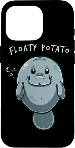 Vista 20 de Flaoty Potato Manatee Funny Manati Manatee Chubby Mermaid Case for iPhone 17