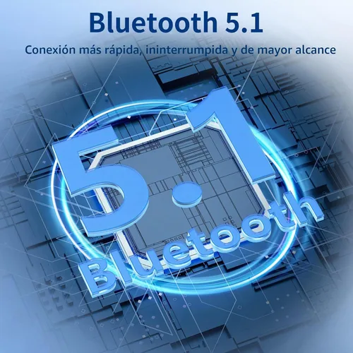 Vista 7 de Auriculares Bluetooth inalámbricos con banda para el cuello, auriculares retráctiles automáticos con 24 horas de reproducción, auriculares