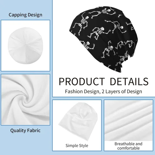 Vista 22 de Bufanda casual Bandana Sombrero Suelto Gorro Elástico Gorro, Gorro