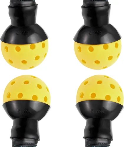 Vista 8 de QOGIR Recogedor de bolas de pickleball: fácil de recoger sin agacharte, se adapta a cualquier pala