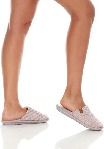 Vista 6 de Floopi House Slippers for Women, Soft Upper Jersey Lining, Closed Back Women Slipper, Multiple Layered Comfy Memory Insole Foam with Terry Outsole