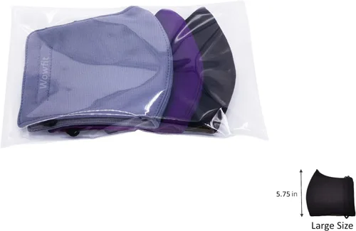Vista 6 de Wowfit 100 bolsas de plástico transparente de celofán de 6 x 9 pulgadas, bolsas de celofán autoadhesivas resellables, ideales para fotos impresas
