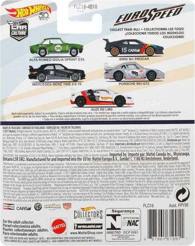 Vista 5 de Hot Wheels Vehículo Mercedes Benz 190E