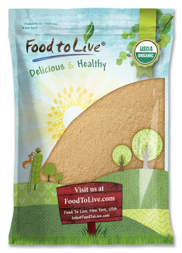Vista 10 de Food to Live Polvo orgánico de bayas Amla (Amalaki), 1 libra de grosella espinosa india sin OMG, cruda, pura, finamente molida, kosher, vegana. Rico