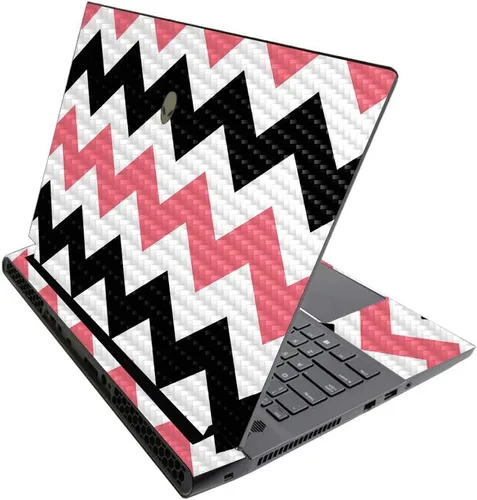 Vista 704 de MightySkins - Skin brillante con purpurina para Alienware M17 R3 (2020) y M17 R4 (2021) - Diversión de los años 90 Acabado duradero con purpurina