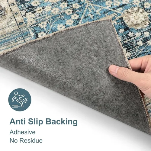 Vista 6 de Anidaroel Alfombra para Silla de Oficina para Piso de Madera Dura, Protector para Silla con Ruedas de 36"x48", Alfombra para Computadora