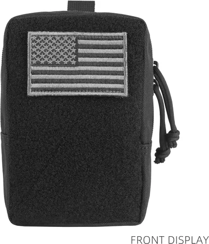 Vista 5 de Mini MOLLE bolsa multiusos compacta táctica cintura bolsas pequeña utilidad EDC bolsa