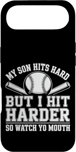 Vista 27 de My Son Hits Hard But I Hit Harder So Watch Yo Mouth - Case for iPhone 16