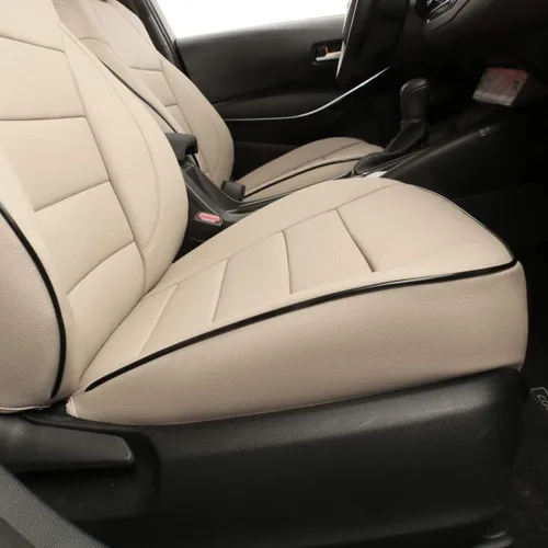 Vista 2 de EKR Fundas de asientos de automóvil Challenger de ajuste personalizado para selectos Dodge Challenger SRT,RT,GT,SXT,T/A 2015 2016 2017 2018 2019