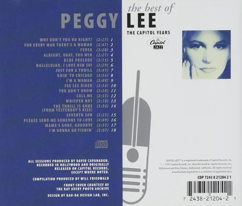 Vista 2 de The Best of Peggy Lee - The Capitol Years