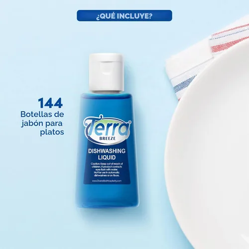 Vista 3 de Detergente de jabón para platos, 1.7 oz (caja de 144)