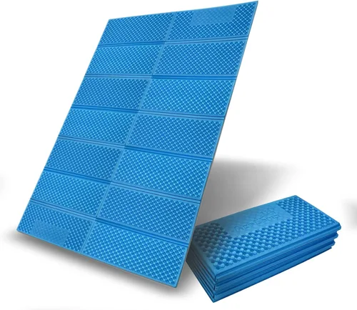 Vista 8 de AceCamp Colchoneta de dormir portátil de espuma, acordeón de longitud completa para acampar y senderismo, ligera, suave y compacta cojín para saco