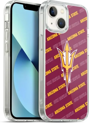 Vista 102 de Head Case Designs Funda de gel ASU Camou con licencia oficial de la Universidad Estatal de Arizona [protección de grado militar] compatible